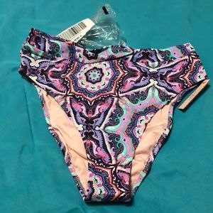 Victoria’s Secret High leg Bikini Bottom Small NWT